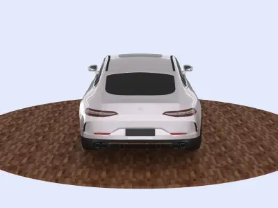 Mercedes Amg Gt 2019 3D model