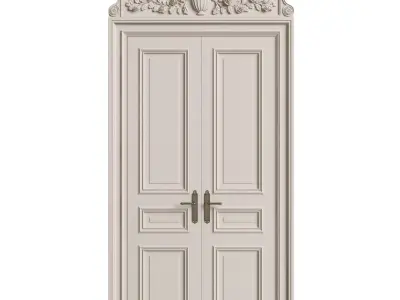 Classic Doors 02 3D model