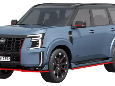 Nissan Armada Nismo 2026 3D model