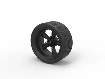  Sport wheel 3 3D print model