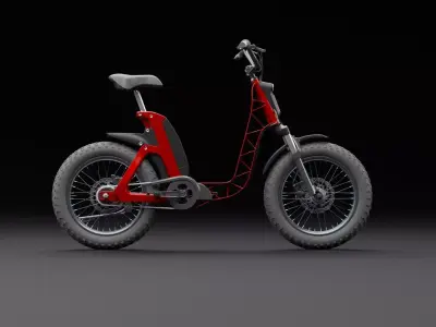 Electric Bicycle 3D model
