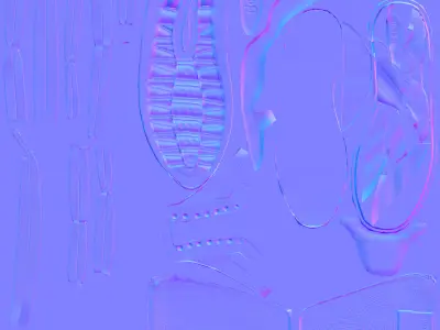 reebok shoe model 3D model