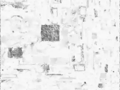 Derelict Rusted Jeep 3D Model - Post-Apocalyptic Wreck Low-poly 3D model