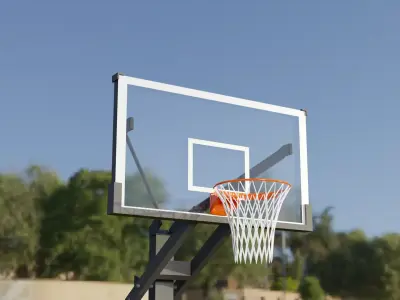 Baskeball hoop 3D model
