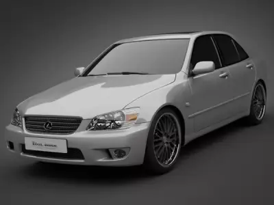 2005 Lexus IS200 3D model