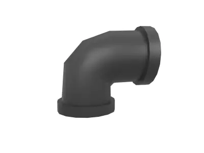 Pipe v7 003 Low-poly 3D model