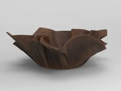 Irregular Vase Low-poly 3D model