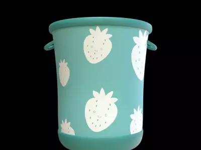 Basket  Low Poly 3D Model 3D model