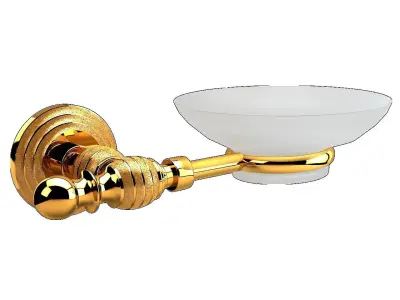 Ottoman Mansion Soap Dish 3D model