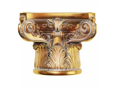 Classic capital 04 3D model