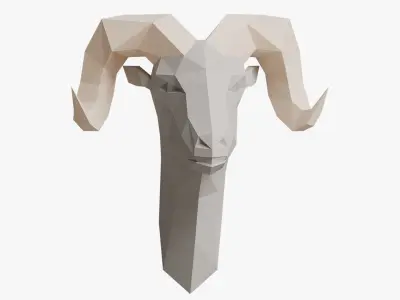 REM PAPER HEAD 3D model