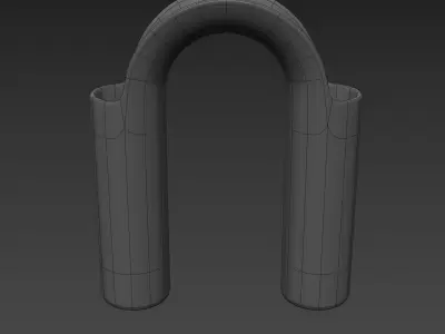 Bridge Vase 3D model