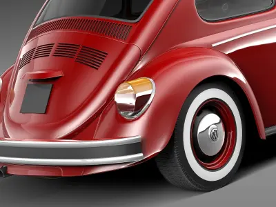 Volkswagen Beetle 1980 3D model