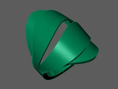 Plain Ring Women Ready STL 3DM Models Womens Rings 3D models 3D print model 40