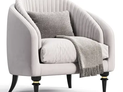 Arya Armchair by Aracikan 3D model