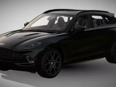 2021 Aston Martin DBX 3D model