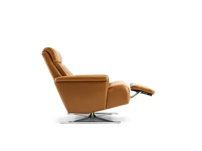 Tan Recliner Chair model pack Low-poly 3D model