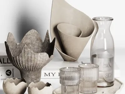 Decorative Set 10 3D model