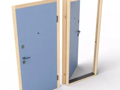 Xuella Door 3D model