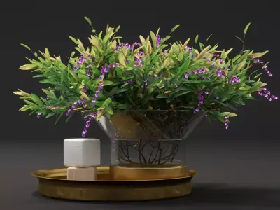 Decorative set 03 3D model