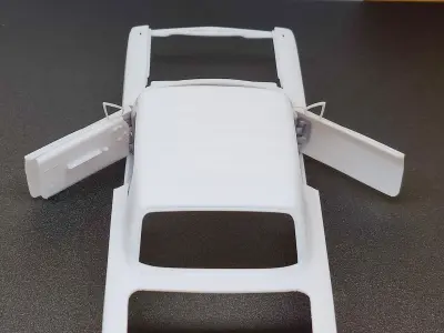 3d printable Impala SS Hardtop 1962 door frame kit 3D print model