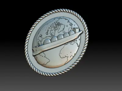 NCOE Seal  3D print model