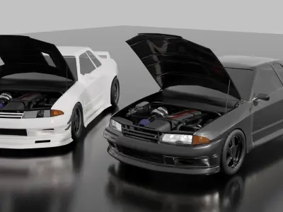Nissan R32 3D model