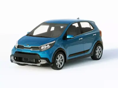 Kia Picanto X  2021 3D model