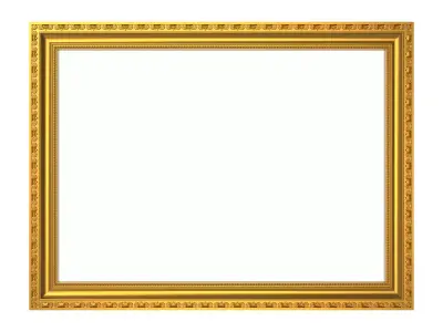 carved frame 3D model 71