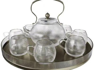 Decorative set 3D model