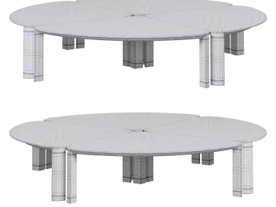 Quartetto 218 Table 3D model
