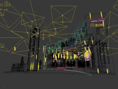 Exhibition - Area - 15X11-3DMAX2009-02 3D model