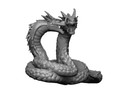 dragon pendant 3D print model