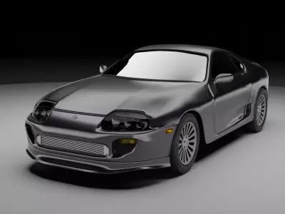 Toyota Supra 3D model buy