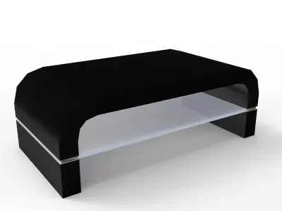 VN8 wooden coffee table Low-poly 3D model