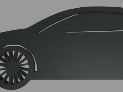 Audi R8 Key Ring Chain 3D print model