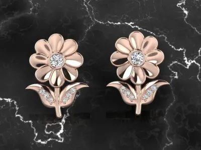 Earring Jewelry 3D print model get