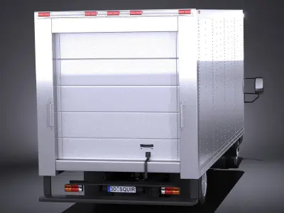  Mitsubishi Fuso BOX 2016  3D model