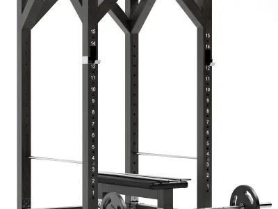 gym equipment 3D model order