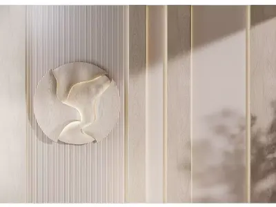 decorative wall 05 3D model