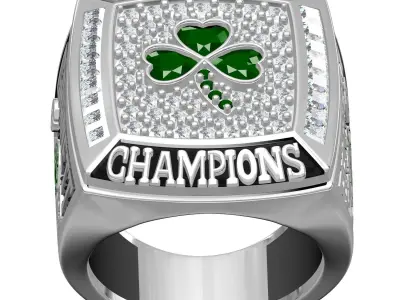 Banner17 NBA Championship Ring 3D print model
