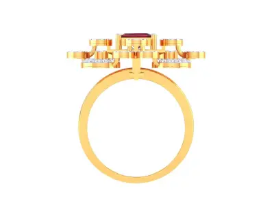 Diamond Ring  3D print model get