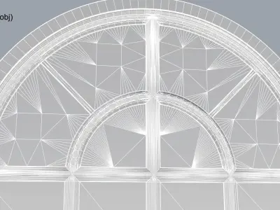 Oval Window 3D model
