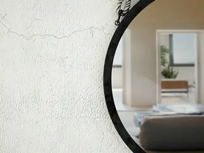 Stirrup Wall Mirror 3D model