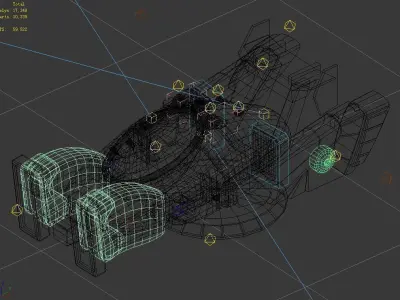 Future - Chariot 02 3D model