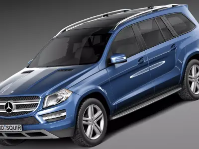 Mercedes-Benz GL 2013 3D model