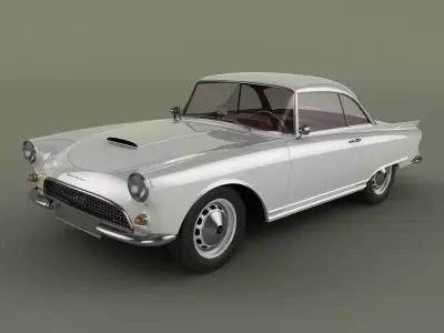 Auto Union 1000 SP 3D model