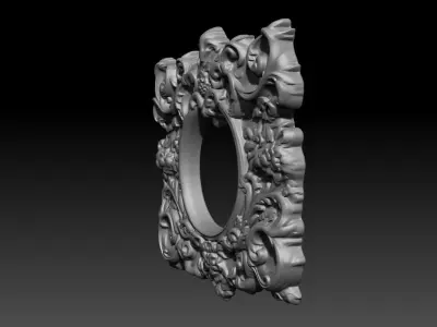 Bas relief Frame 240506 16 3D print model