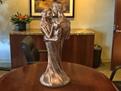 Valentines Statue 3D print model
