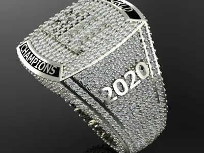 Band Ring 3D print model